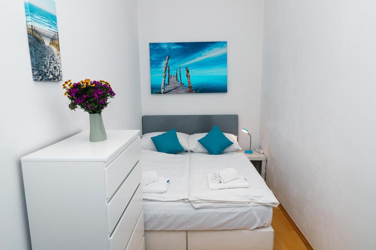 Ruhiges Terrassen Apartment Bécs Kültér fotó